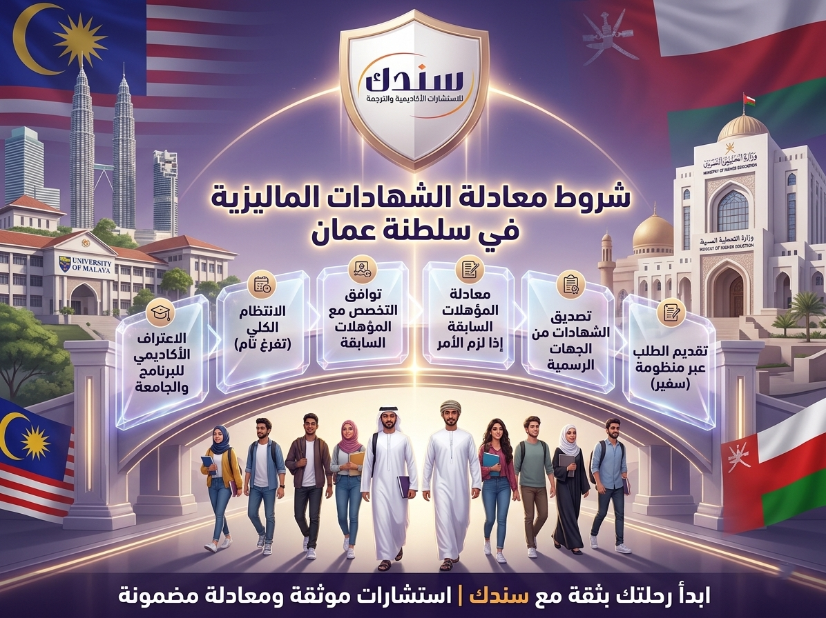 شروط معادلة الشهادات الماليزية في سلطنة عمان